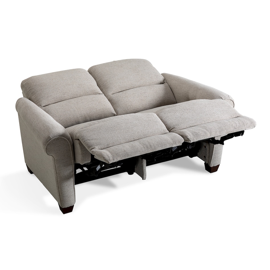 d casual transitional recl sofa   