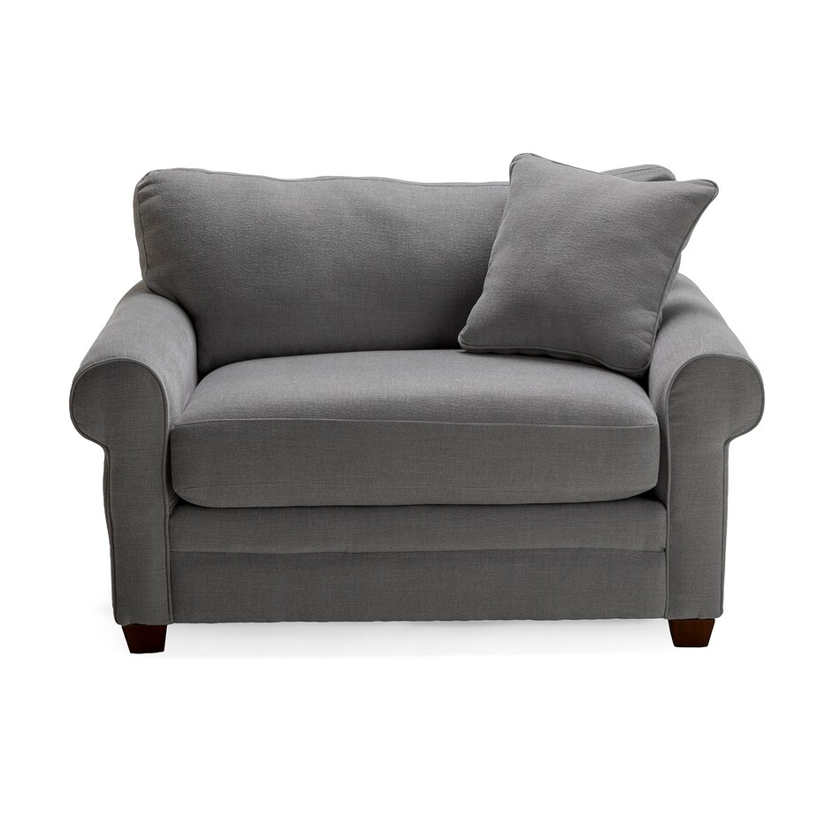 d silver casual sofas   