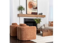 d orange fab occasional chair   