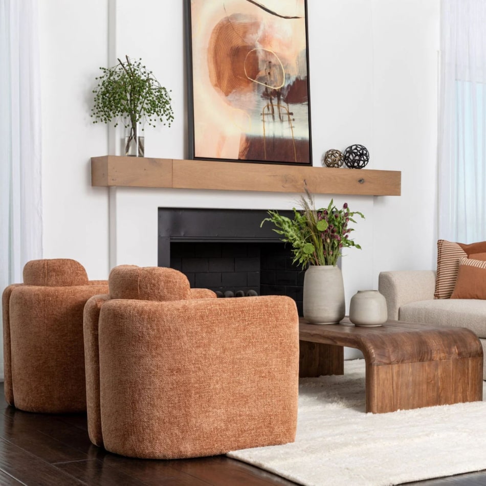 d orange fab occasional chair   
