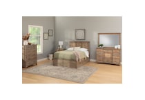 d light brown dresser   