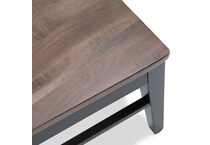 dara driftwood solid wood dining   