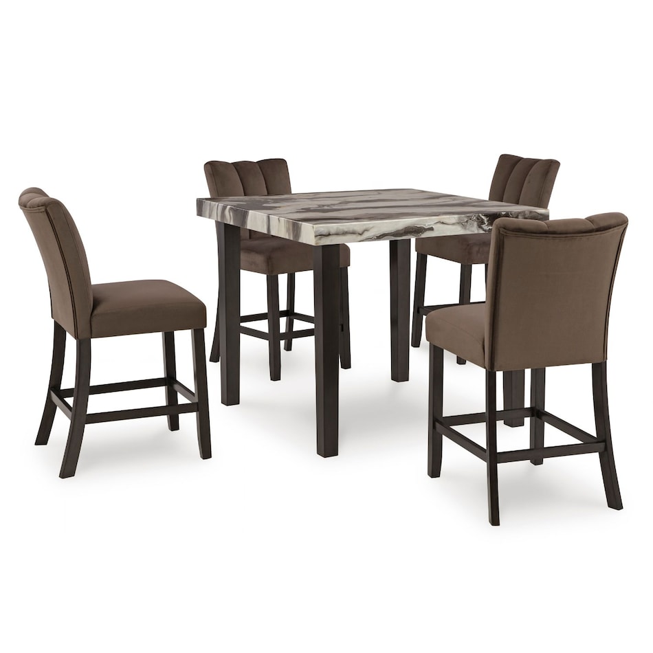 dark brown   beige   mocha casual counter height stools adp  