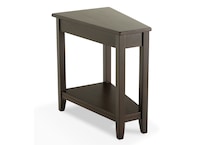 dark brown accent pieces   