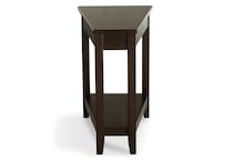 dark brown accent pieces   