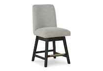 dark brown casual counter height stools   