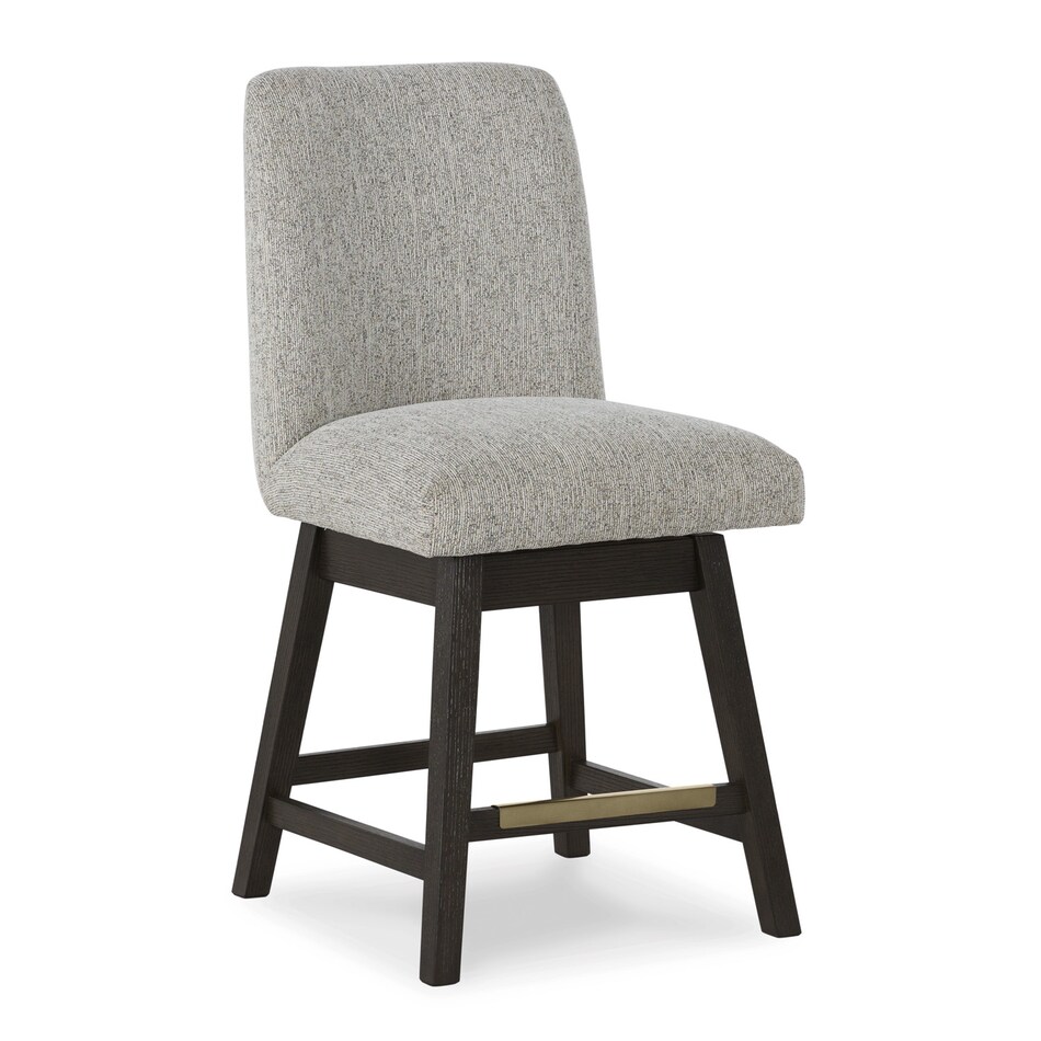 dark brown casual counter height stools   
