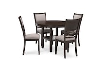 dark brown casual counter height stools   