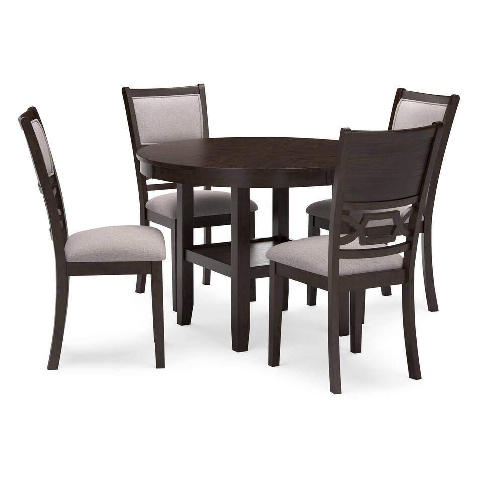 dark brown casual counter height stools   