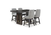 dark brown casual counter height stools apc  