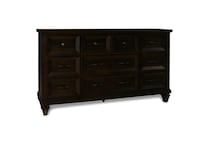 dark brown casual transitional bedroom   