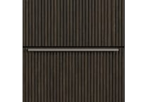 dark brown contemporary bedroom   