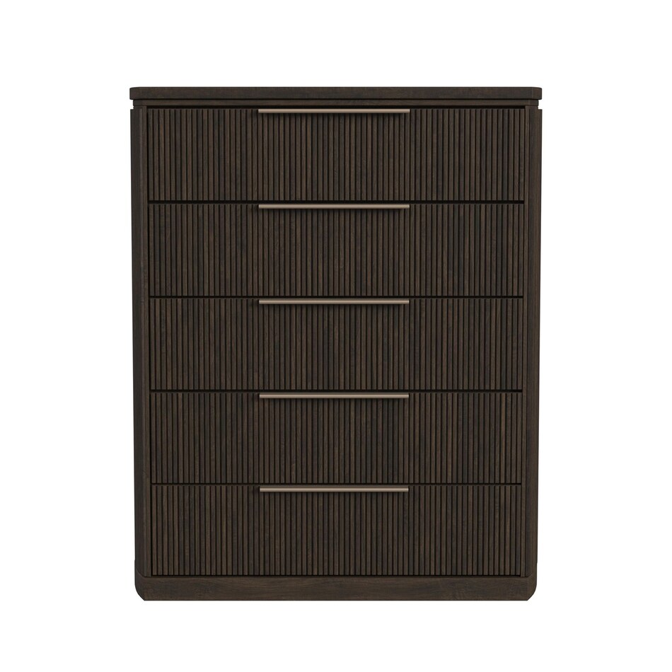 dark brown contemporary bedroom   