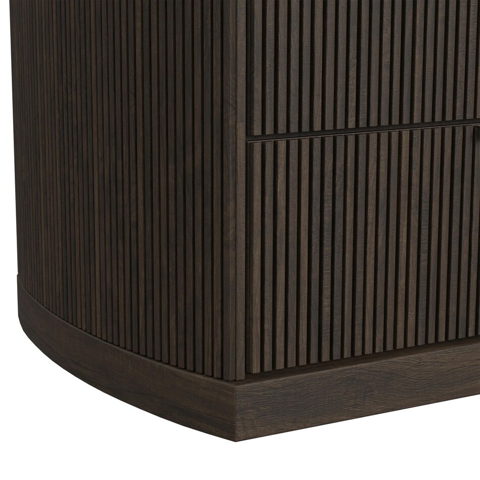 dark brown contemporary bedroom   