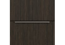 dark brown contemporary bedroom   