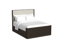 dark brown contemporary bedroom eqn  