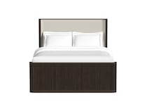 dark brown contemporary bedroom eqn  