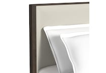 dark brown contemporary bedroom eqn  