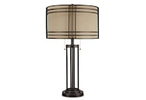 dark brown table lamps   