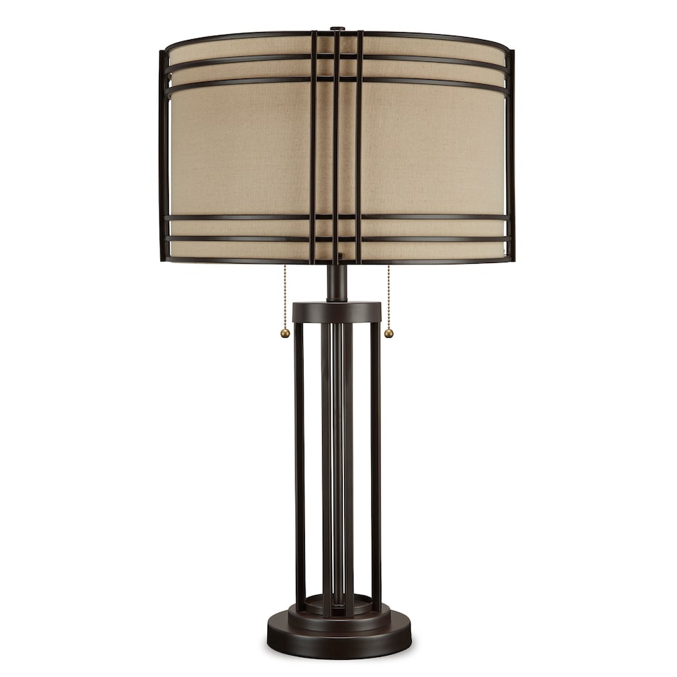 dark brown table lamps   