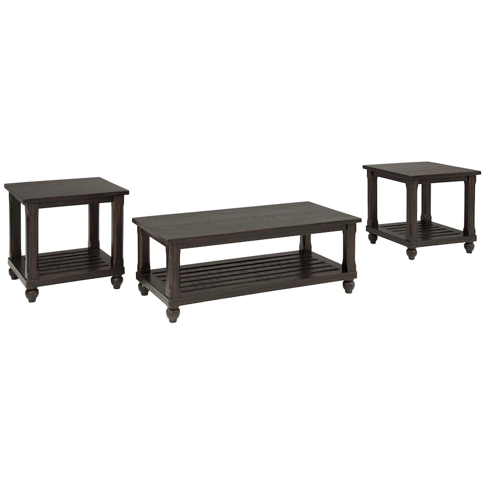 dark brown traditional tables   