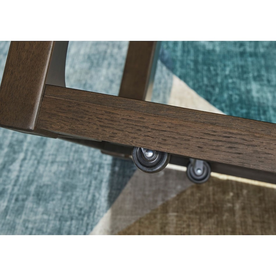 dark brown transitional casual tables   