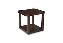 dark brown transitional casual tables   