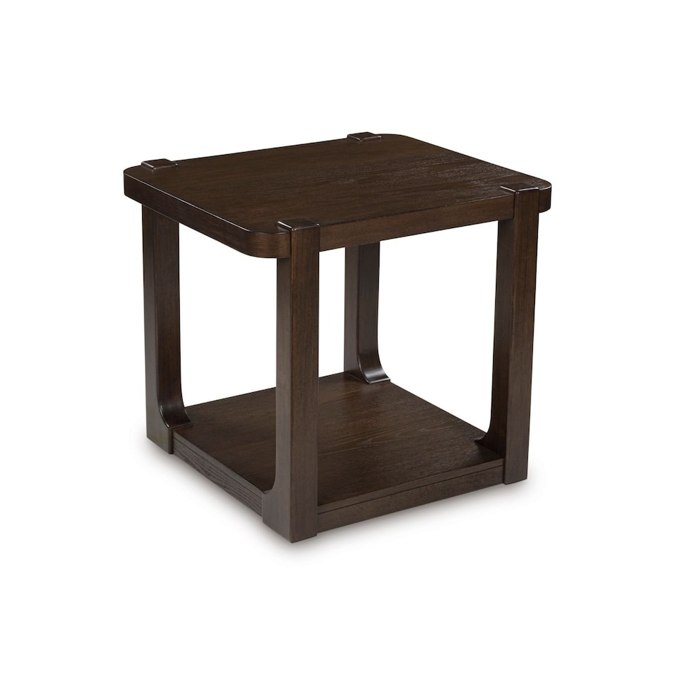 dark brown transitional casual tables   