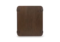 dark brown transitional casual tables   