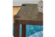 dark brown transitional casual tables   