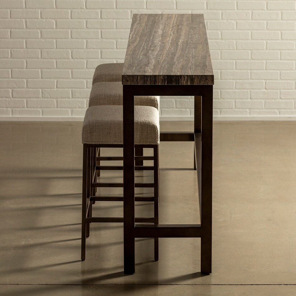 dark gray travertine august haven   