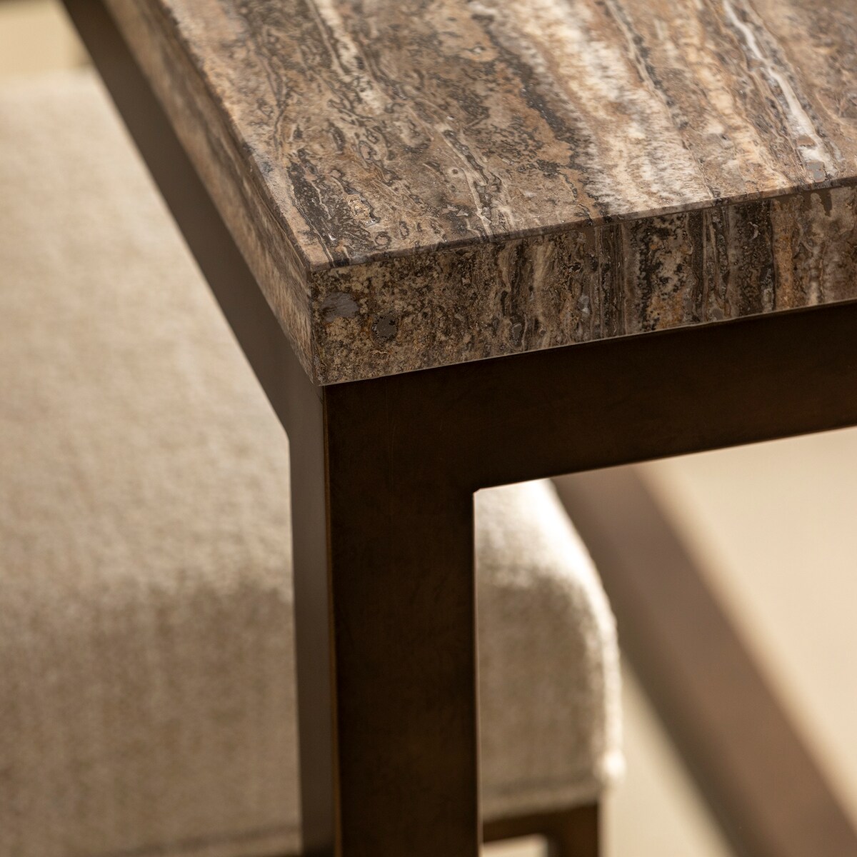 dark gray travertine august haven   