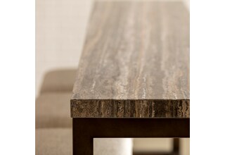 dark gray travertine august haven   