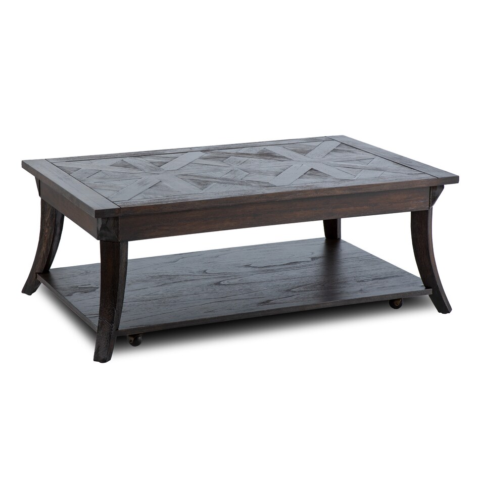 dark poplar transitional casual tables   