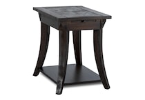 dark poplar transitional casual tables   