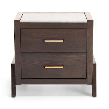Mercer Nightstand W/ Quartz Top