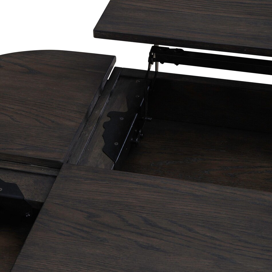 dark toffee transitional casual tables   