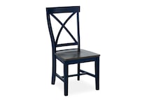 denim solid wood dining   