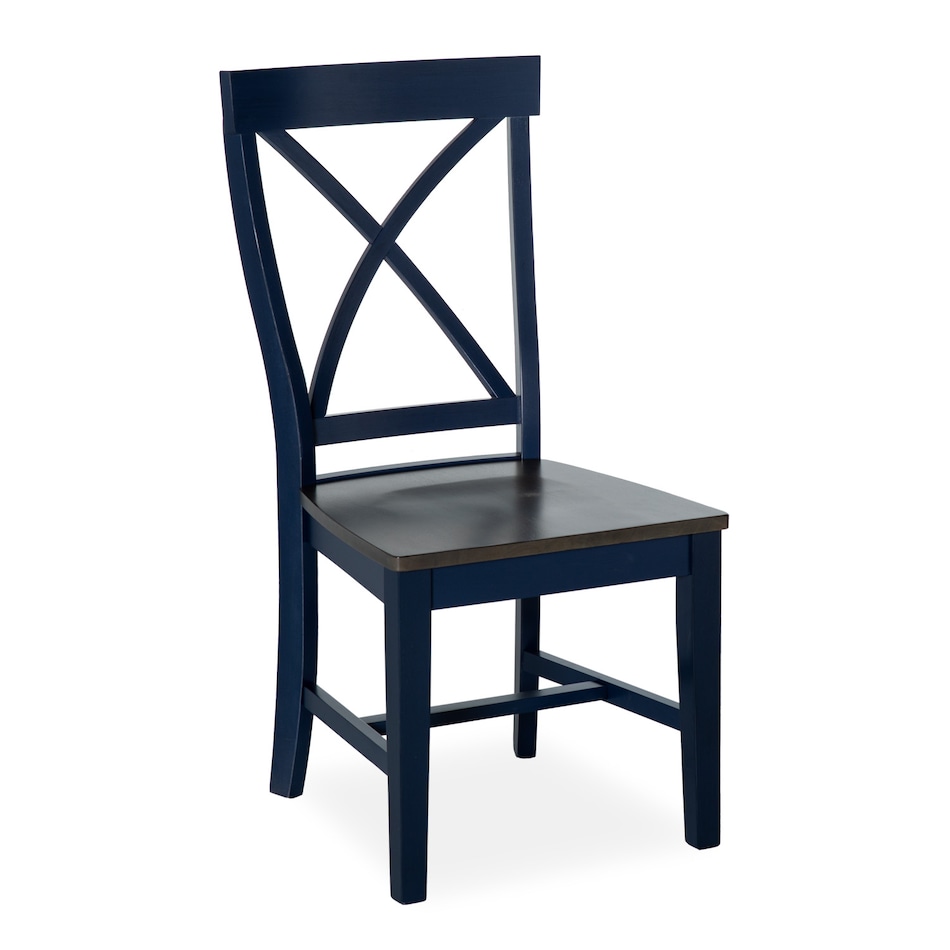 denim solid wood dining   