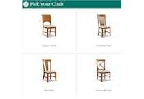 denim solid wood dining jtb  