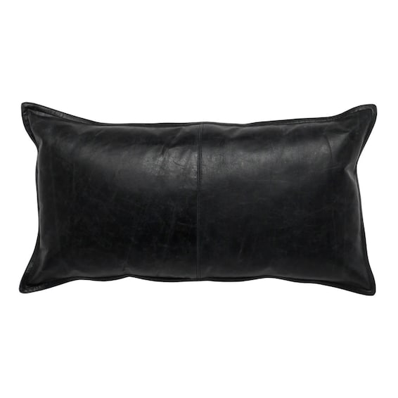 14" x 26" Leather Pillow