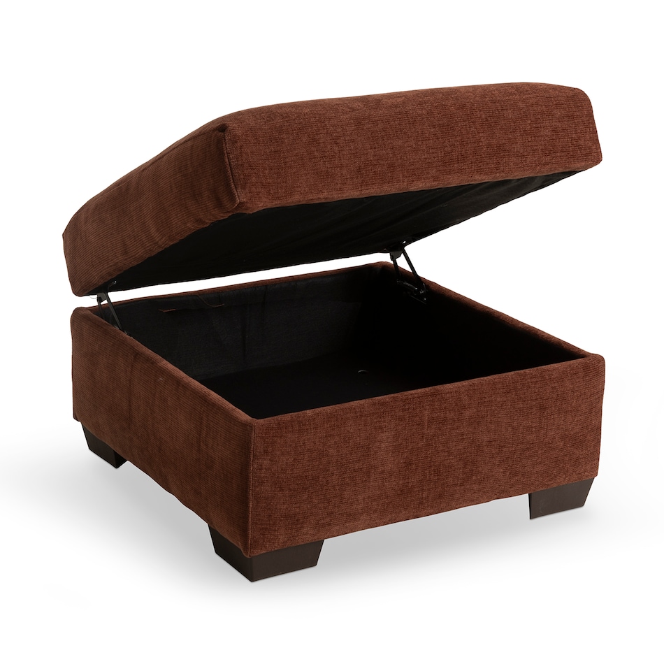 dino rust sectional stationary   