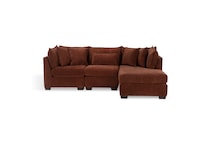 dino rust sectional stationary ppc  