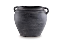 distressed black table top accessory   