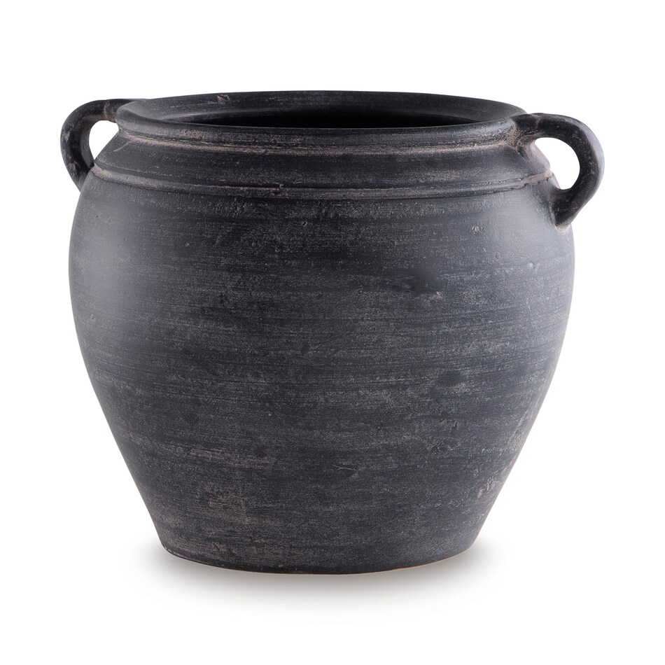 distressed black table top accessory   