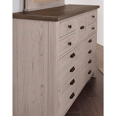 Bungalow Light Gray Dresser