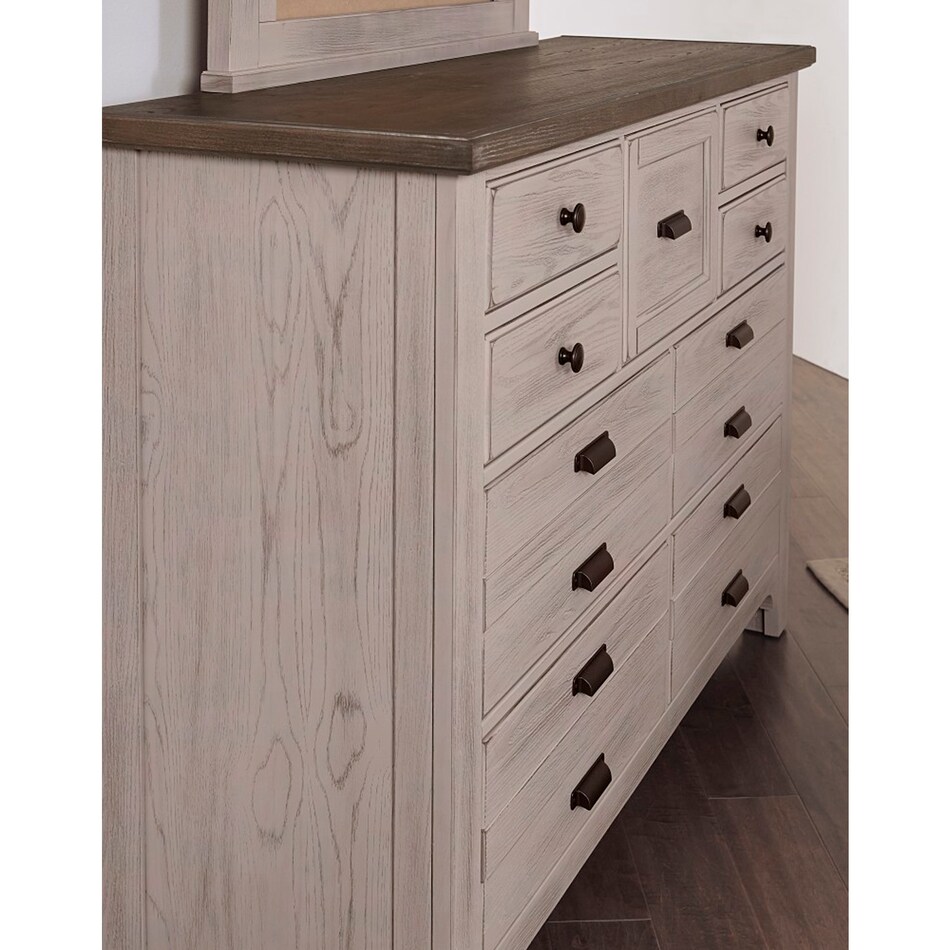 dover grey country bedroom   
