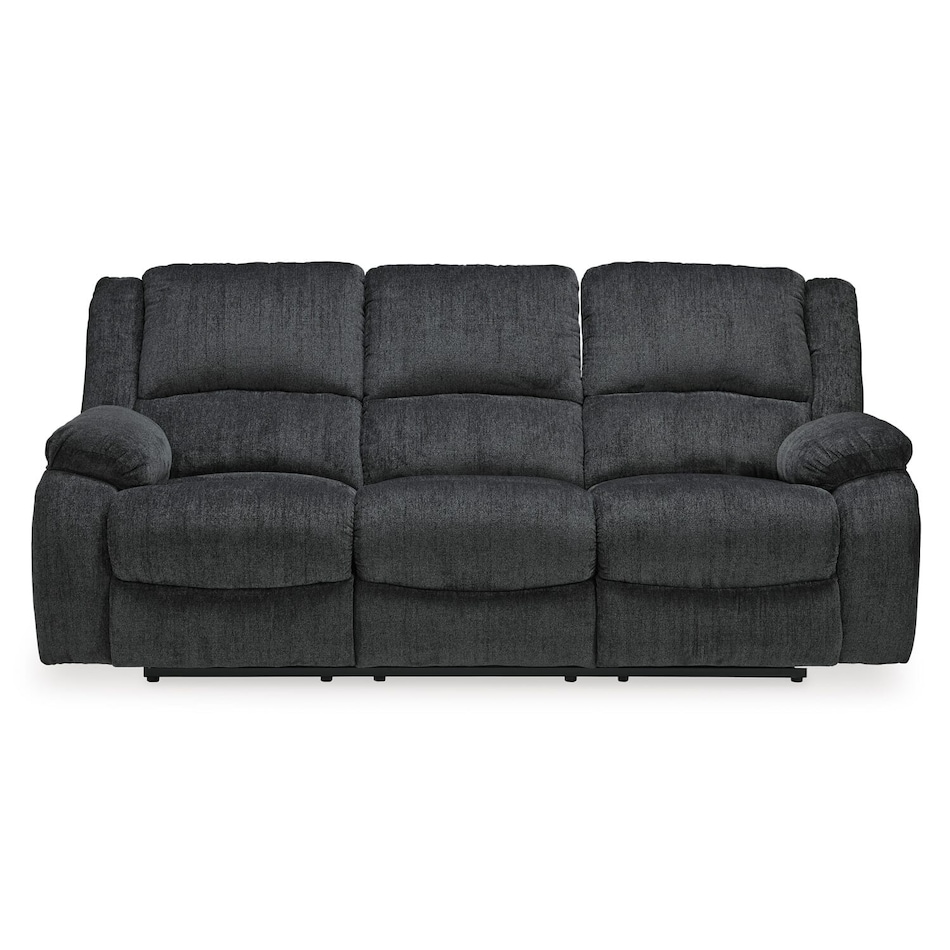 draycoll slate casual transitional recl sofa   
