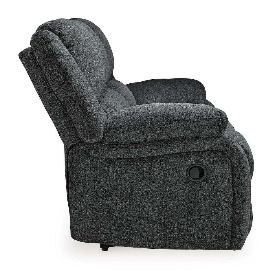draycoll slate casual transitional recl sofa   