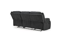 draycoll slate casual transitional recl sofa   